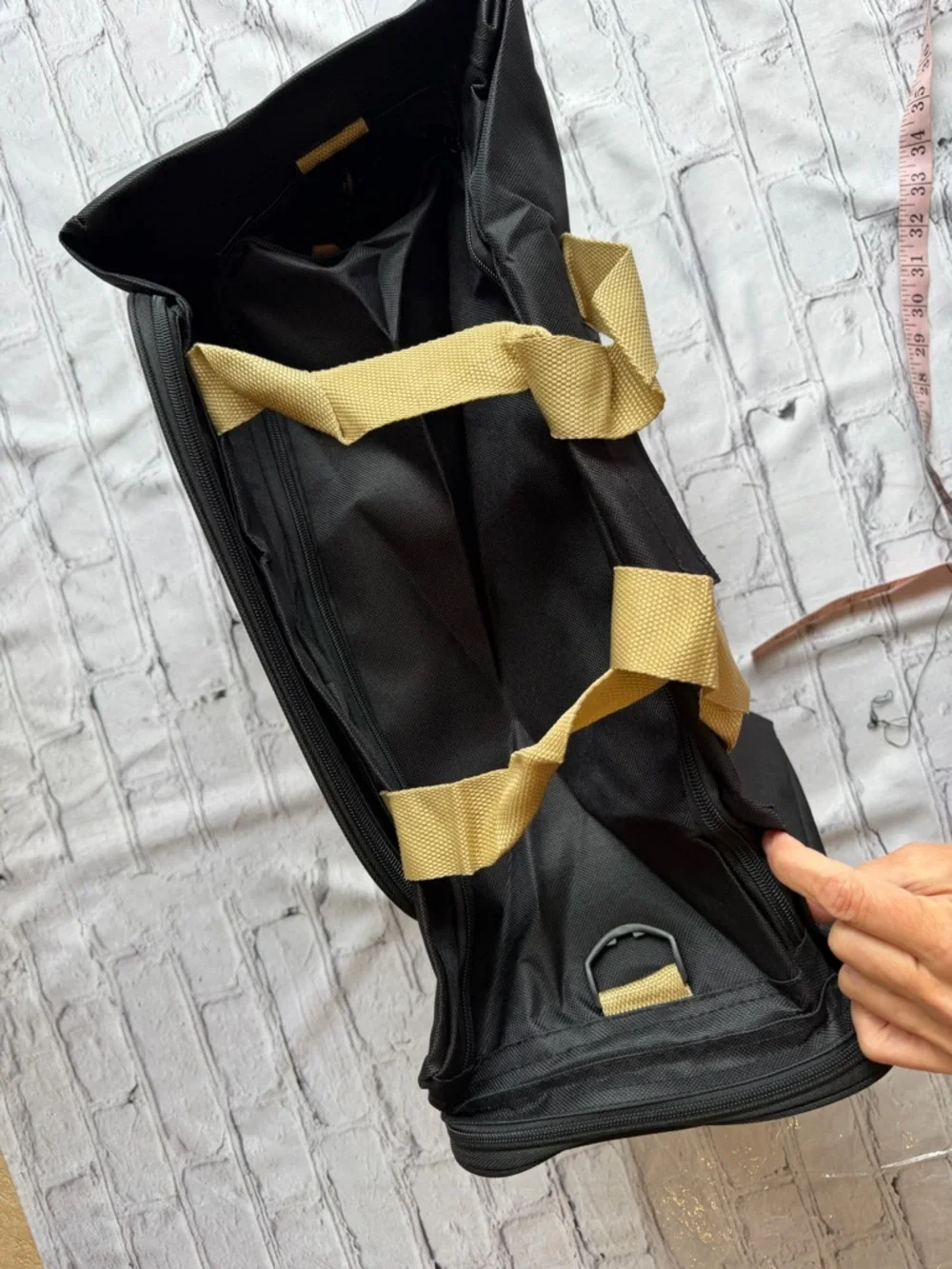 NEW NHL Las Vegas Golden Knights Duffel Bag Black Station Casino VGK Hockey